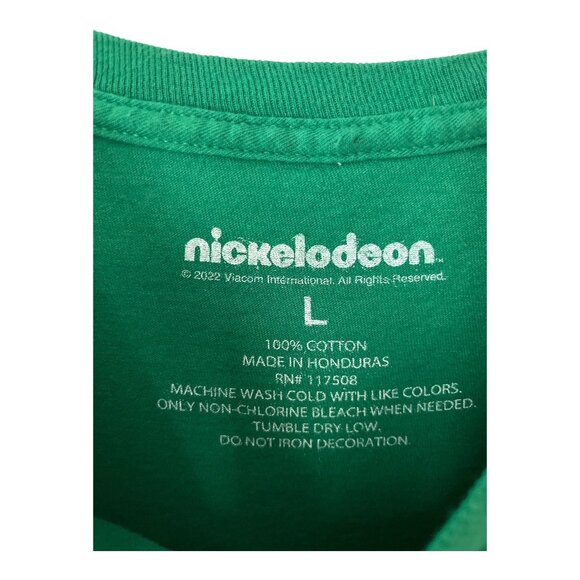 Nickelodeon Patrick Star St. Patrick’s Day T-Shirt – Size L – 2022 Viacom – Gree - Picture 2 of 3